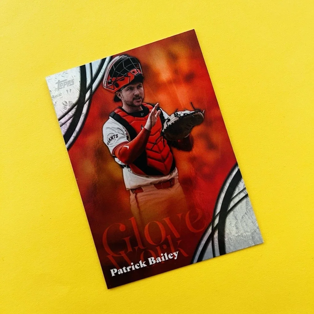 2026 Topps Baseball Series 2 Patrick Bailey Glove Work Insert GW-33‎ Giants